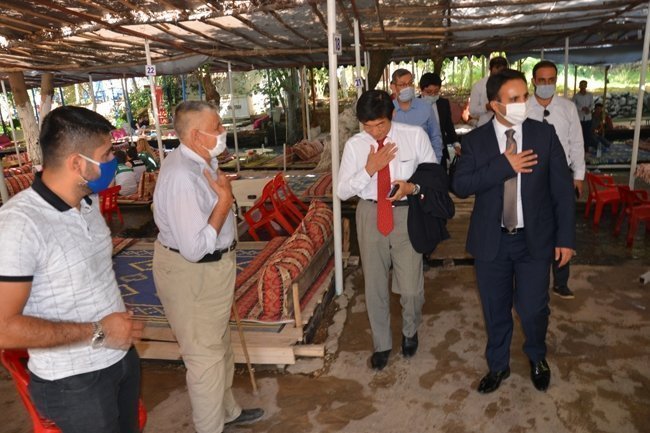 Japon Büyük Elçisi Midyat'ta galerisi resim 11