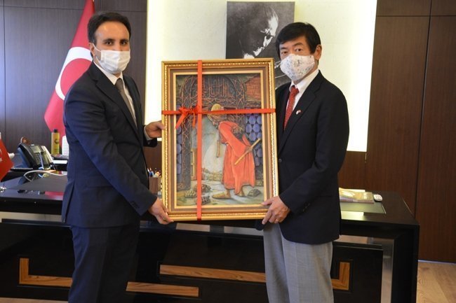 Japon Büyük Elçisi Midyat'ta galerisi resim 2