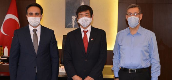 Japon Büyük Elçisi Midyat'ta