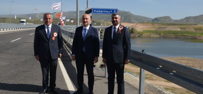 Cumhurbaşkanı Erdoğan, Hasankeyf-2 köprüsü açılışı gerçekleştirdi