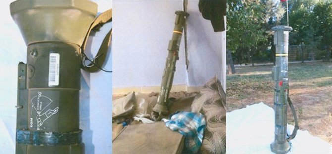 Nusaybin'de Amerikan Yapımı Antitank Roketi Ele Geçirildi