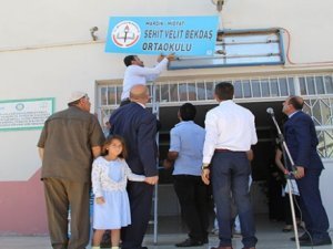 Midyat’ta okulun adı Şehit Polis’in adı ile yaşatılacak