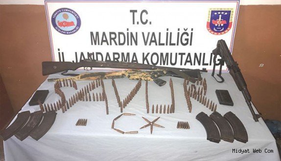 Savurda Silah ve Mühimmat Ele Geçti