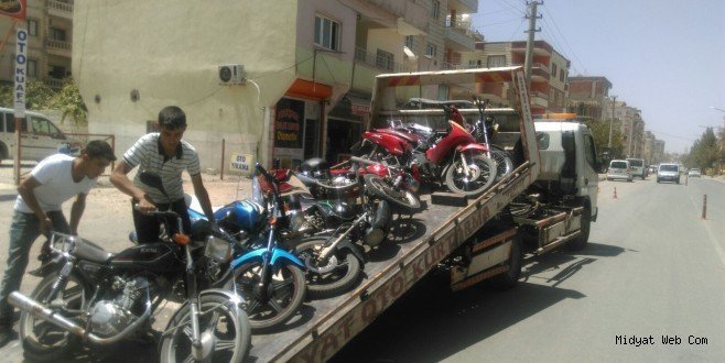 Midyat’ta Motosiklet Denetimi