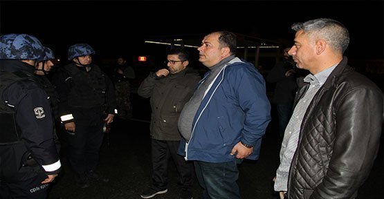 Kaymakam Tekin’den Güvenlik Güçlerine “Yeni Yıl” Ziyareti