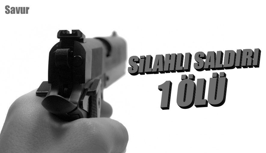 Savur'da Silahlı Saldırı 1 Ölü
