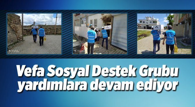 Kaymakamlık yardımları devam ediyor