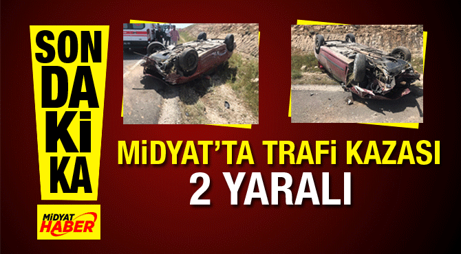 Midyat - Dargeçit Karayolunda Trafik Kazası