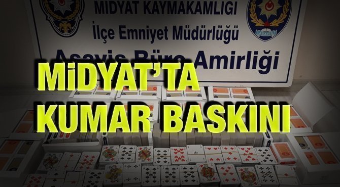 Midyat'ta Kumar Baskını