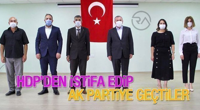 HDP'den Ak Partiye Geçtiler