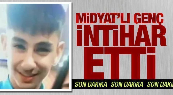 Midyat'lı Genç İntihar Etti