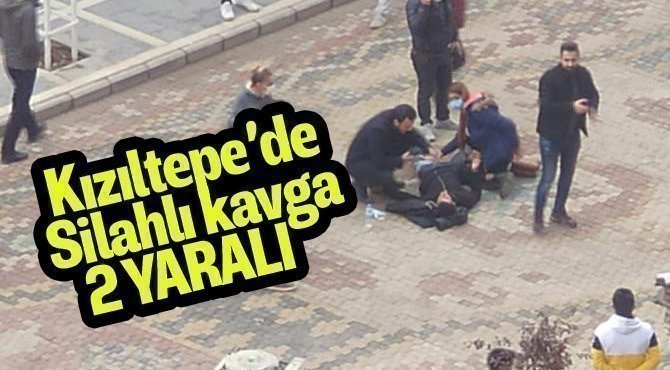 Kızıltepe'de Silahlı Kavga 2 Yaralı