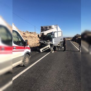 Midyat İdil Yolunda Trafik Kazası