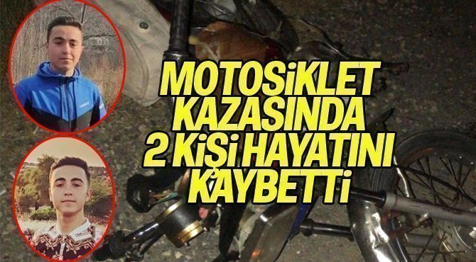 Midyat'ta Motosiklet Kazası: 2 Ölü