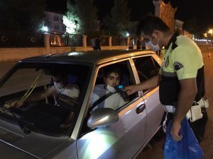 Midyat'ta Trafik Ekiplerinden Alkol Denetimi