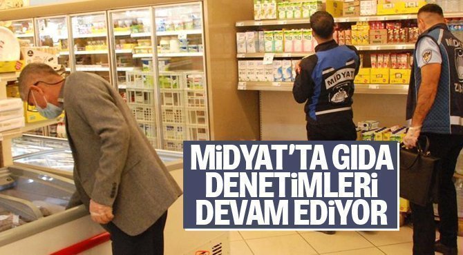 Midyat’ta Gıda Denetimi Yapıldı
