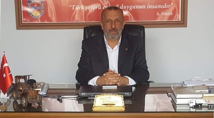 Midyat Şoförler ve Otomobilciler Odası'nda başkanlığa Ayyıldız, yeniden seçildi