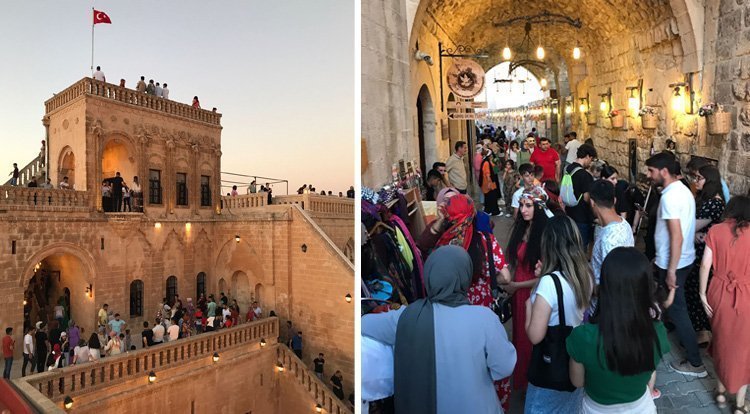 Kurban Bayramında Midyat'a Ziyaretçi Akımı