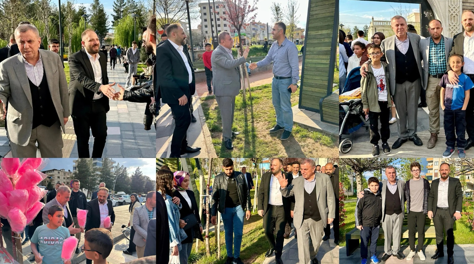 Başkanlar'dan Millet Bahçesindeki Çocuklara sürpriz