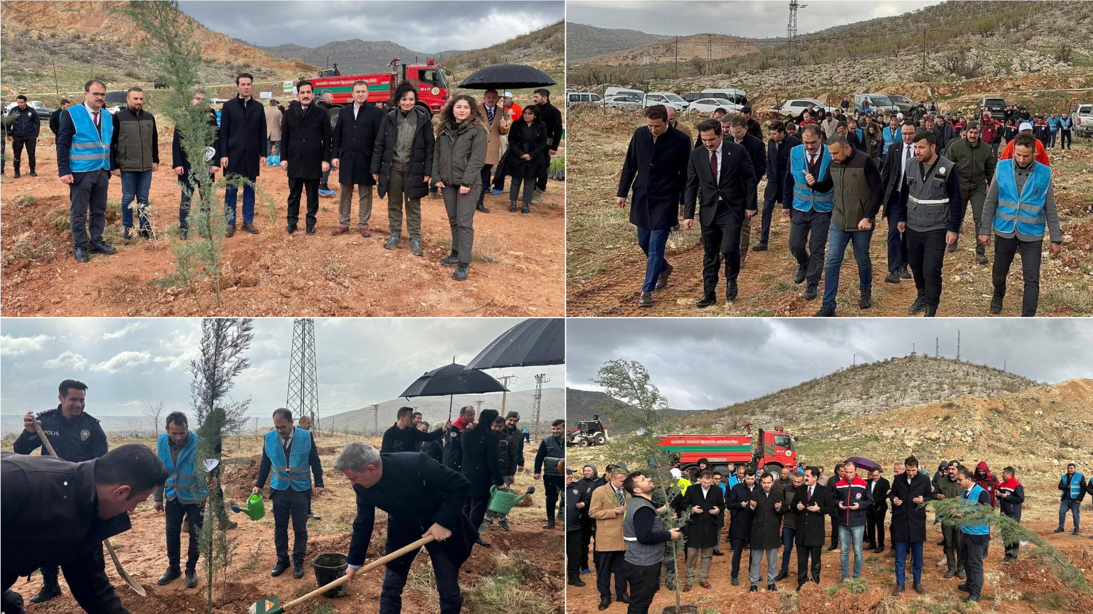 Adalet Ormanı'na 200 Fidan Dikildi