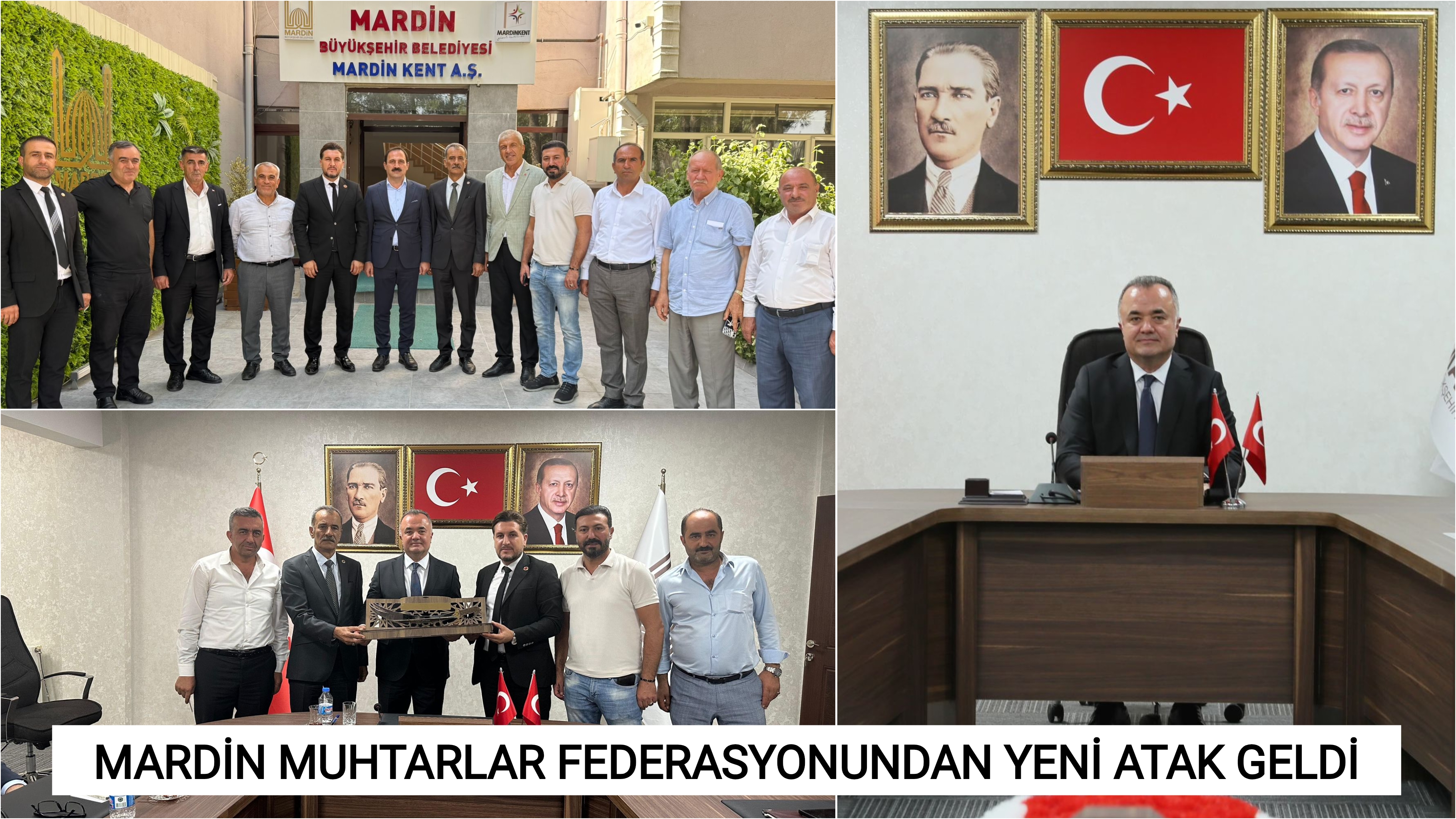 MARDİN MUHTARLAR FEDERASYONUNDAN YENİ ATAK GELDİ
