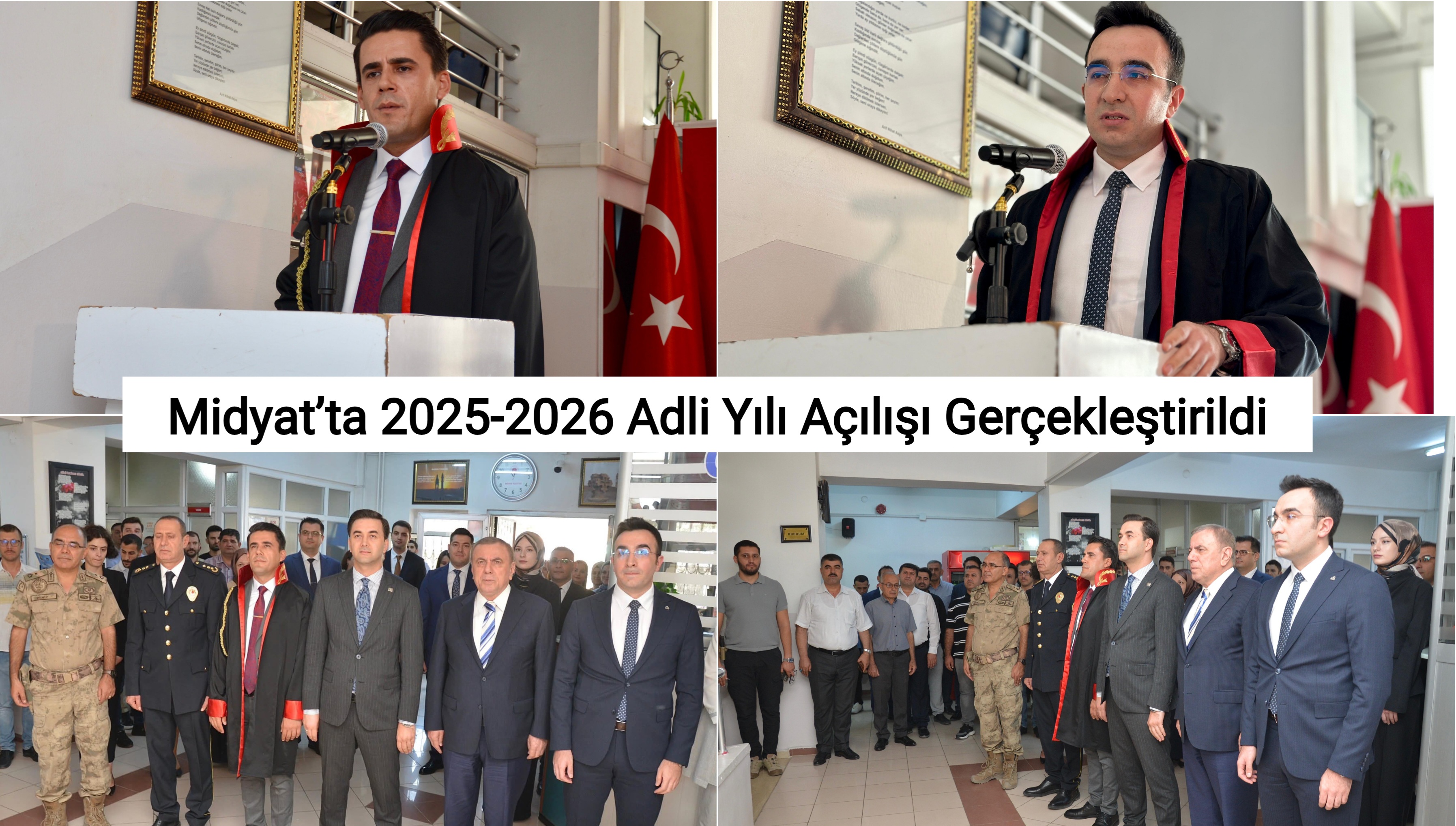 Midyat’ta 2025-2026 Adli Yılı Açılışı Gerçekleştirildi