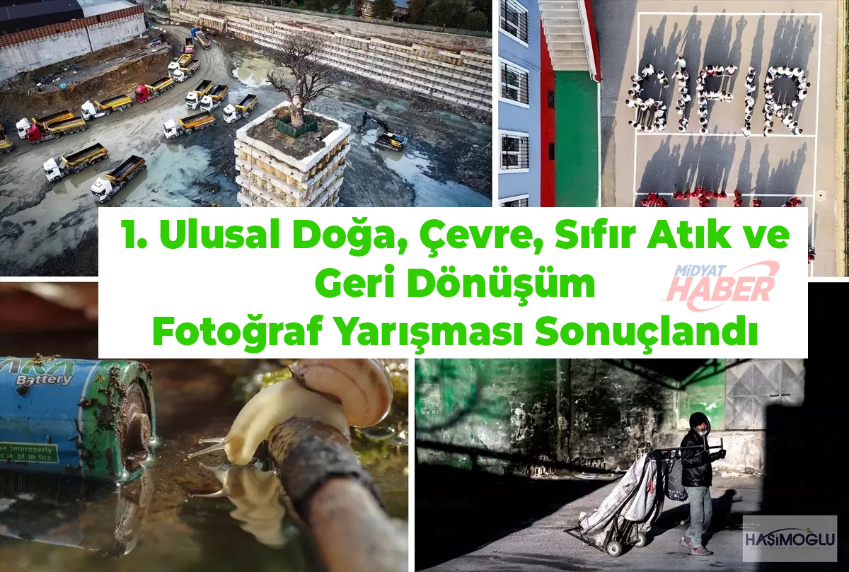 1. Ulusal Doğa, Çevre, Sıfır Atık ve Geri Dönüşüm Fotoğraf Yarışması Sonuçlandı