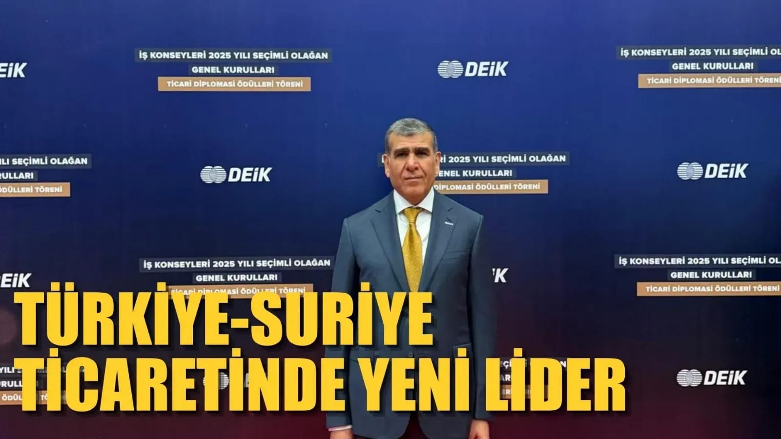 Başkanı Mahsum Altunkaya, oy birliğiyle DEİK Türkiye-Suriye İş Konseyi Başkanlığına getirildi