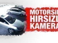 Midyat'ta motorsiklet hırsızlığı kamerada