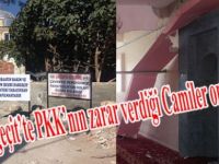 Dargeçit’te PKK’nın zarar verdiği Camiler onarılıyor