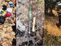 Yakalanan PKK'lı saklanan malzemelerin yerini gösterdi