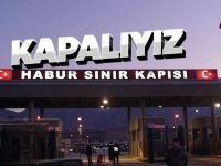 Habur Sınır Kapısı Giriş ve Çıkışlara Kapatıldı