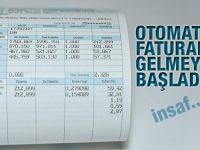 Okunmayan sayaçların faturası gelmeye başladı!