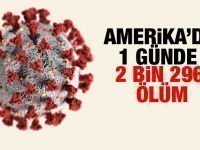 Amerika'da Koronodan son 24 saatte 2 bin 296 ölüm