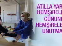İlçe Başkanı Atilla Yarış Hemşireleri unutmadı