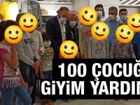 100 Çocuğa Giyim Yardımı