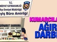 Midyat Polisinden kumarbazlara bir darbe daha.