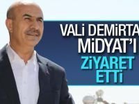 Mardin Valisi Demirtaş Midyat'ta