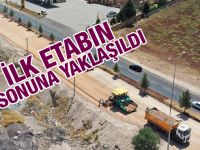 Yol Çalışmasında ilk etabın sonuna gelindi