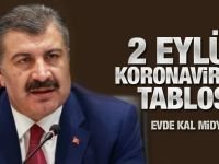 2 Eylül koronavirüs tablosu!