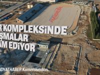 Midyat Spor kompleksinde hummalı çalışma devam ediyor