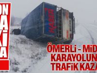 Hop Geçidinde Kaza