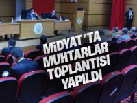 Mart Ay’ı Muhtarlar toplantısı yapıldı.