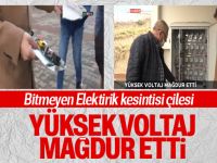 Elektirik kesintileri vatandaşı mağdur etmeye devam ediyor