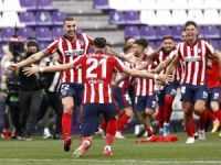 La Liga şampiyonu Atletico Madrid Oldu