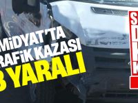 Midyat'ta trafik kazası: 3 yaralı