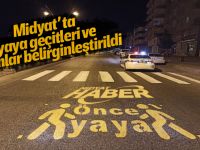 Midyat'ta yaya geçitleri ve ikonlar belirginleştirildi
