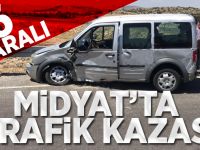 Midyat'ta Trafik Kazası 6 Yaralı