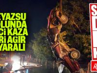 Midyat - Nusaybin Karayolunda Kaza  Biri ağır 2 yaralı