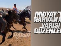 Midyat'ta Rahvan Atı Yarışı Düzenlendi
